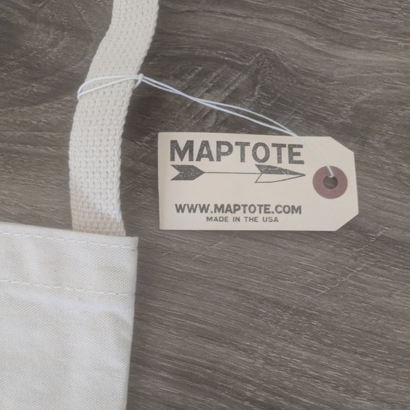 MAPTOTE Reusable Single Wine Tote - Picture 7 of 9